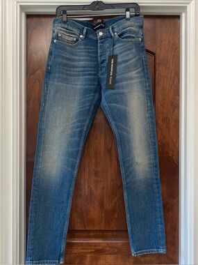 The Kooples Men’s Slim Fit Stretch Jeans with slight distressing in Sz 31 NWT